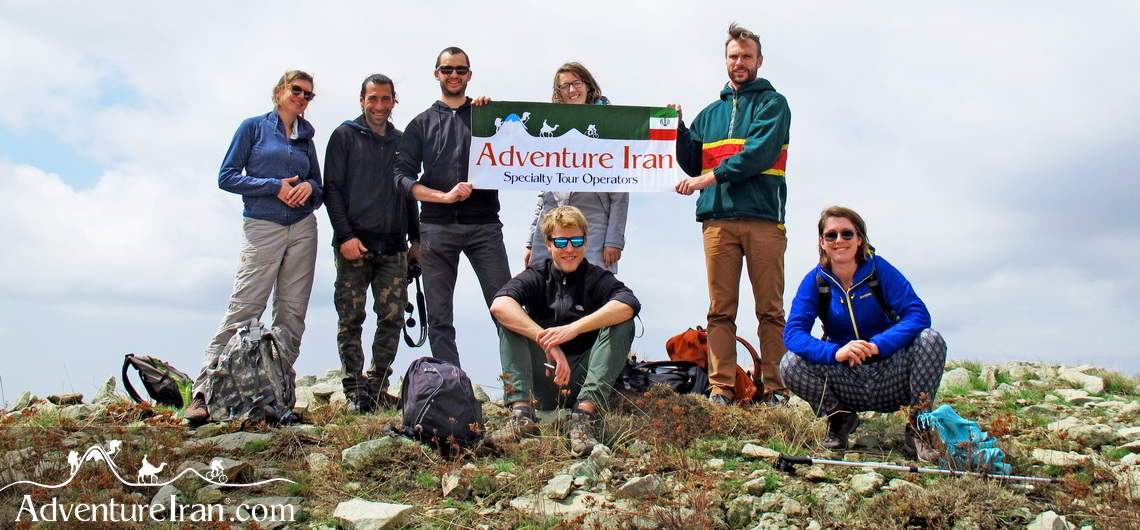 Trekking of Group Tour Via ADVENTURE IRAN