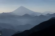 Sunrise view of Mount Damavand