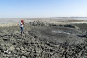 Mud Volcano Baluchistan IRAN