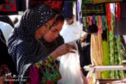 Baluchi Tribe in Chabahar Bazaar, Sistan & Baluchistan