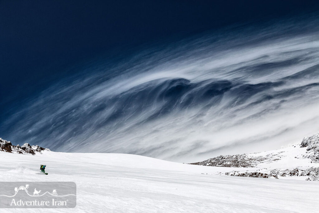 Iran Ski Touring Damavand Mountain