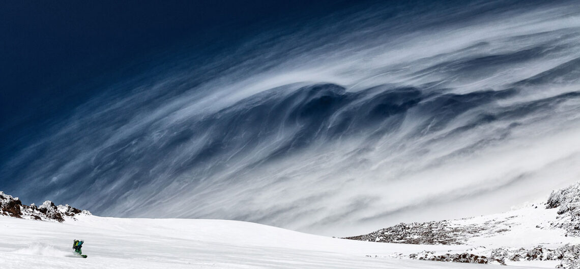 Iran Ski Touring Damavand Mountain