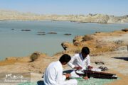 Pink Lake Baluchistan Adventure Travel Iran