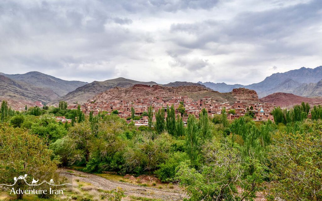 Abyaneh historical landscape view