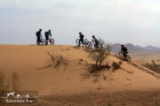 Iran Desert cycling