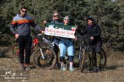 Mountain biking group tour