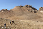 Iran hiking trail - Dena mountain Zagros tour