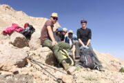 Iran hiking trail - Dena mountain Zagros tour
