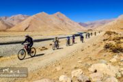 Mountain bikers Iran holiday