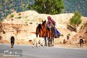 Qashqai nomadic tribe - horse riding