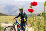 Iran Biking Tour Damavand Landscape