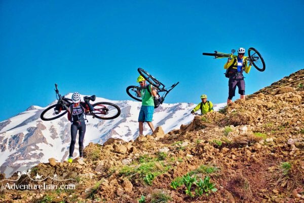 Mount Damavand by Mountain Bike - Adventure Iran
