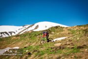 Biking Snow Covered Mountains Iran Travel