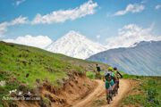 Biking Tour Heading to Mountain Damavand