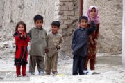 Baluchi children in a village in Sistan & Baluchistan