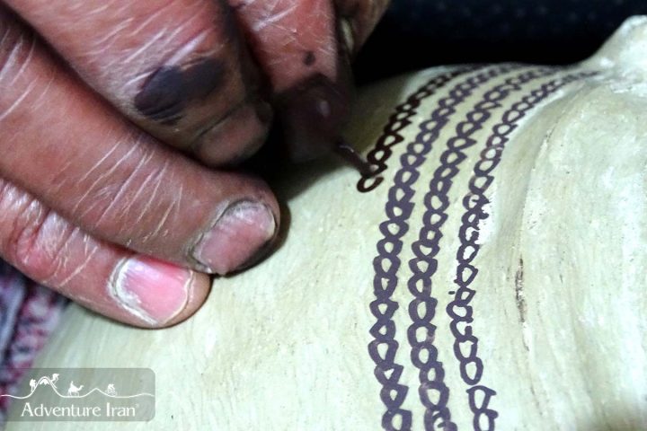 pottery art- Kalporegan, Baluchistan Iran Active Cultural