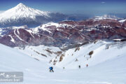 Mount Damavand Landscape View - Iran Ski Touring