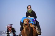 Camel Trekking in Iran Desert