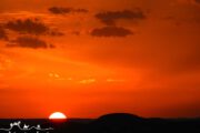 Iran photography Tour - sunset in Dashte kavir Desert