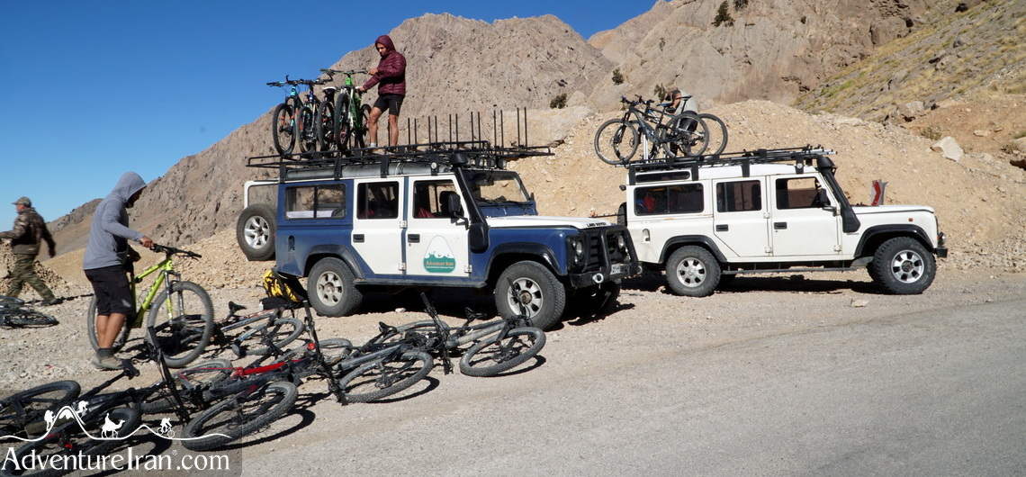 Iran Mountain biking Tour operators logistics