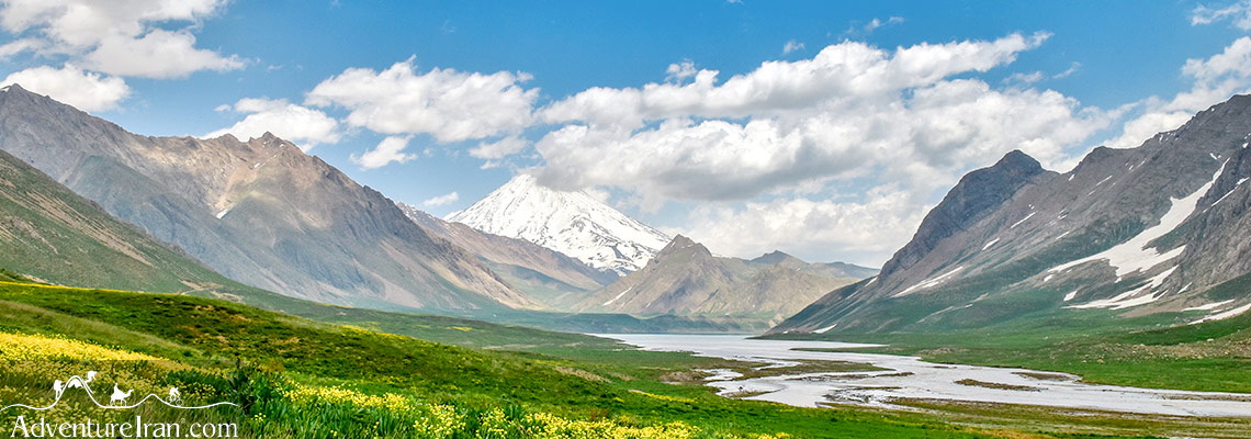 Lar National Park and Damavand View