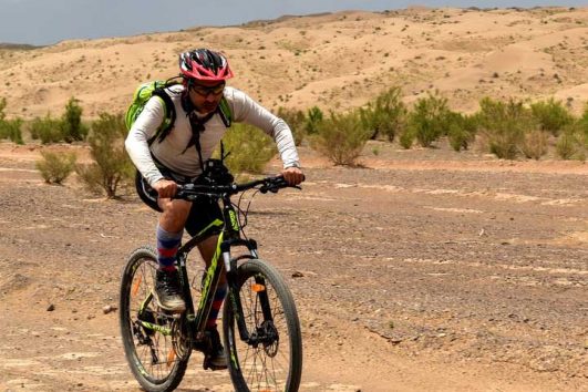 Desert Cycling Iran