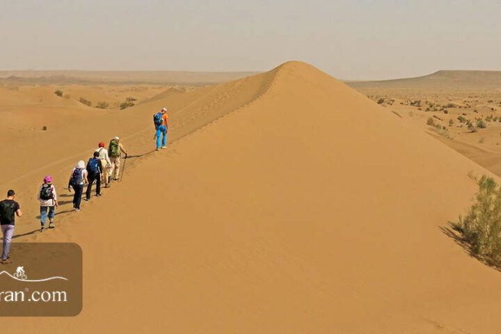 Iran Dasht-e-Kavir Desert Trekking