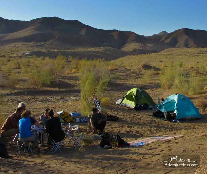 Camping Desert Holiday Iran