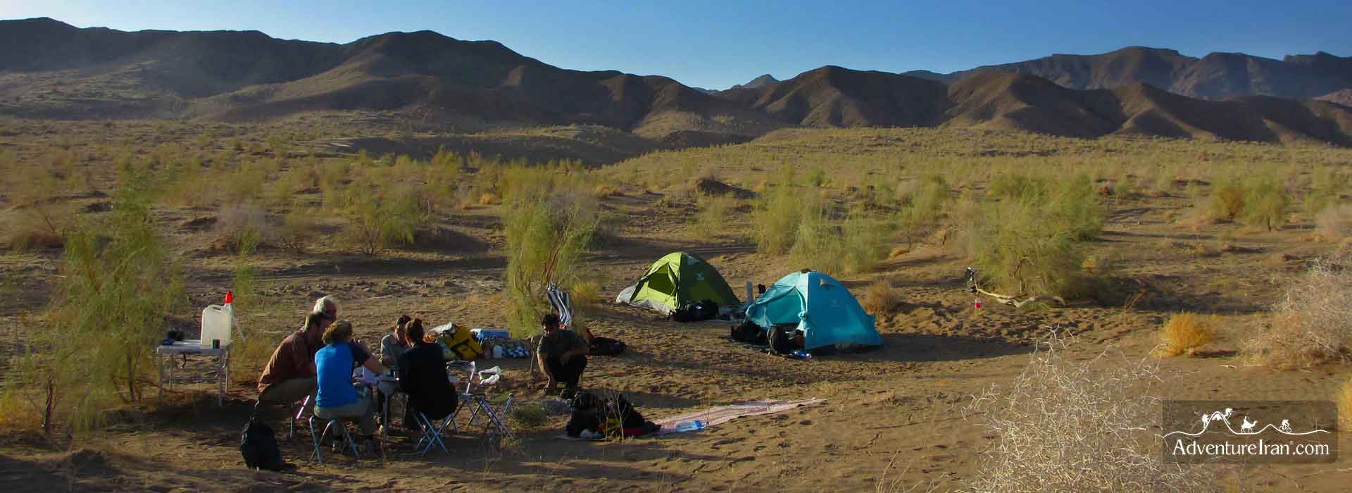 Desert Trekking and Camping in Iran Central Desert