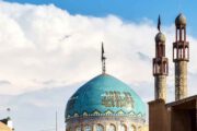 Yazd historical mosque Iran