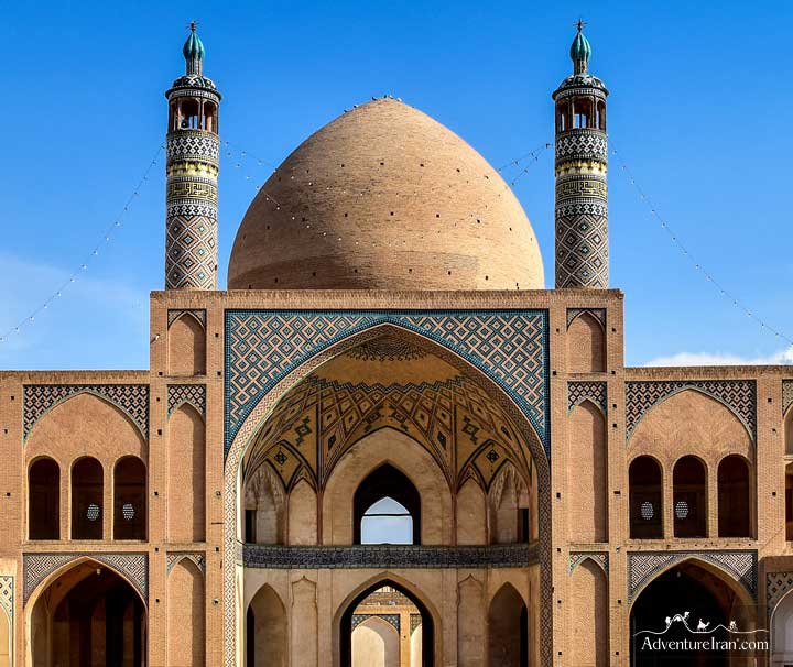 Agha Bozorg Mosque Kashan Historical City