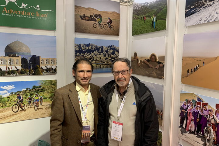 Adventure Iran stand in IFTM Travel Exhebition 2019