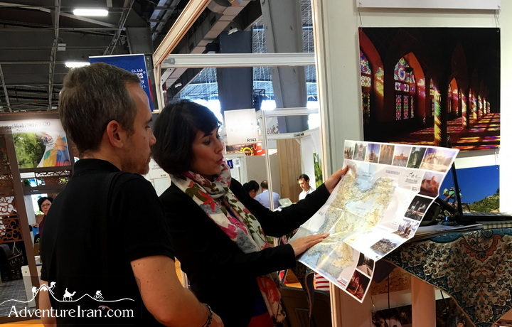 ADVENTURE IRAN booth -Travel Exhibition in IFTM 2019