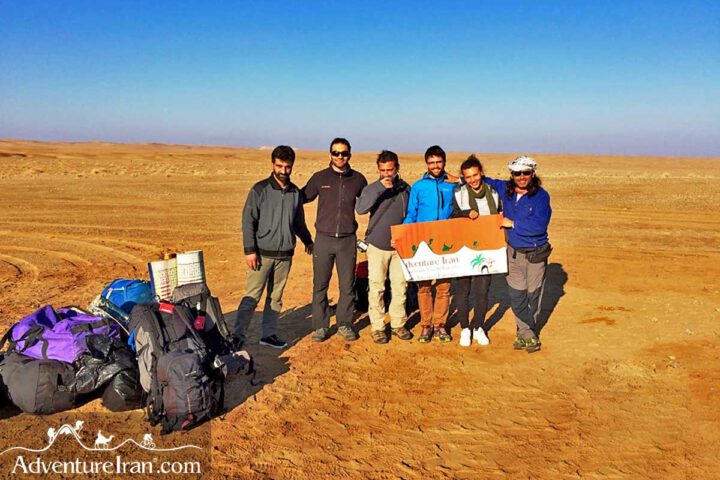 Iran Trekking in Desert