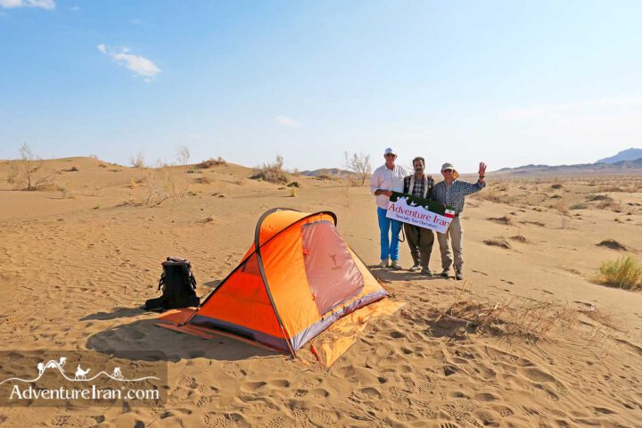 Desert Trekking in Iran