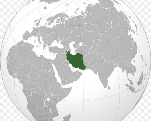 Iran location in Worlds Atlas Map