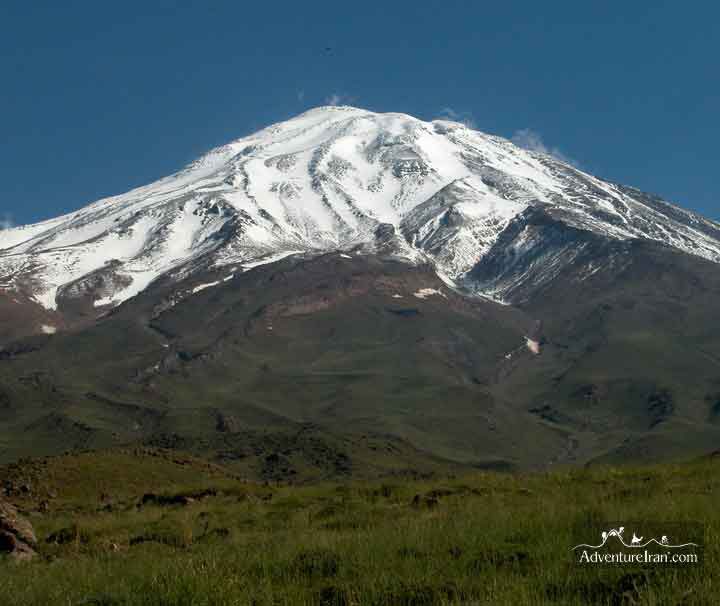 Mount Damavand Volcano Peak