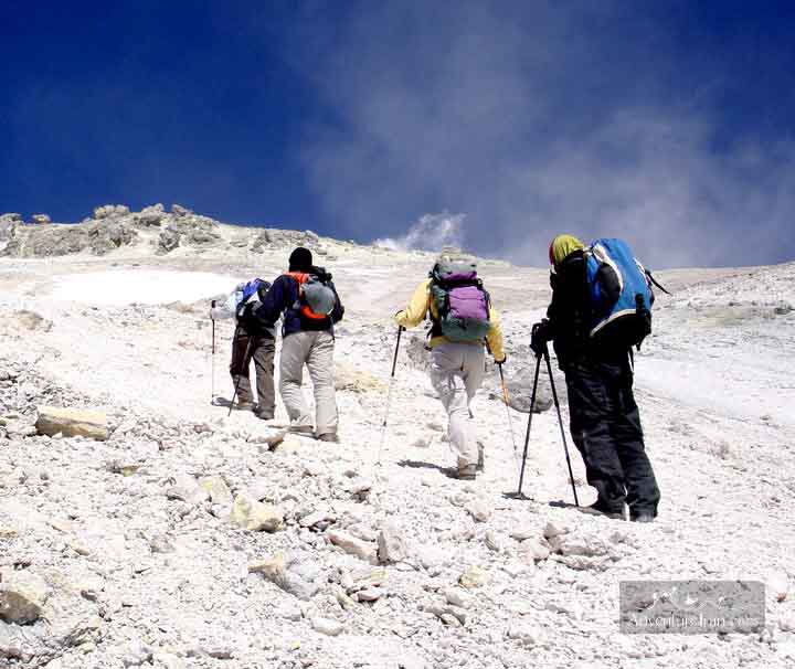 Mount Damavand Trekking group Tour