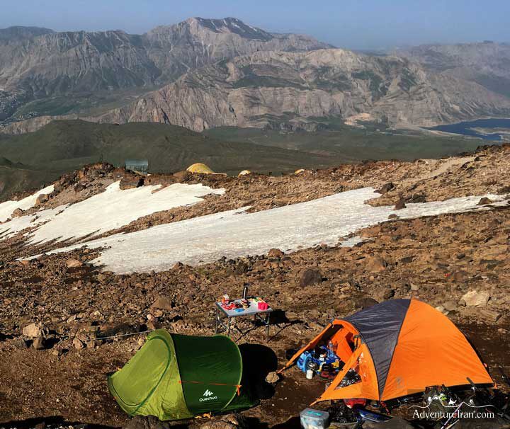 MT Damavand 3rd Camp