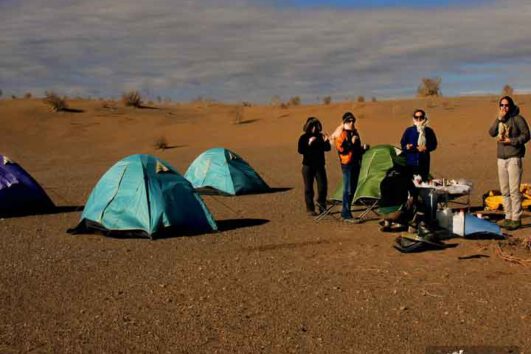 Dasht-e Kavir Desert Camping Travel Iran