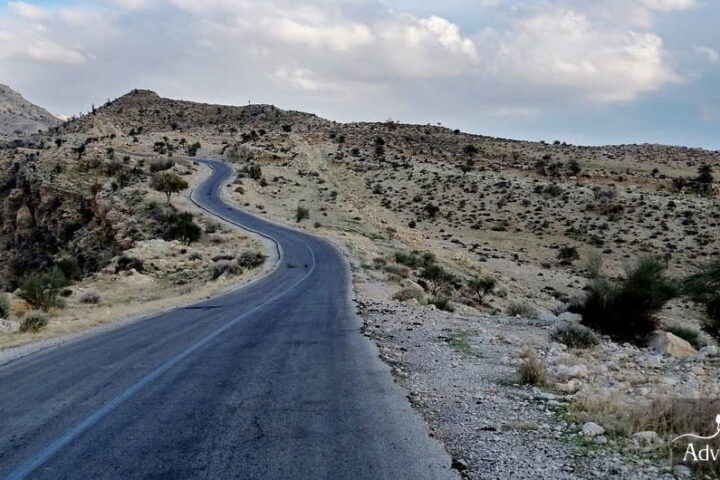 On the mountain road Iran