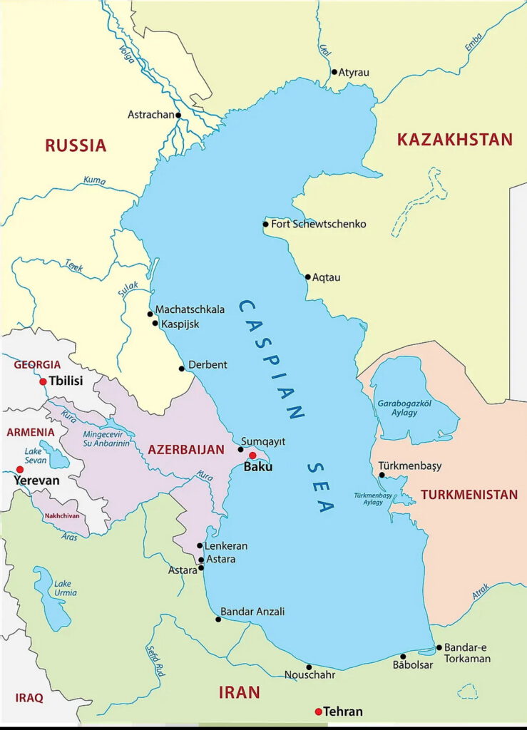  Iran The Caspian Sea