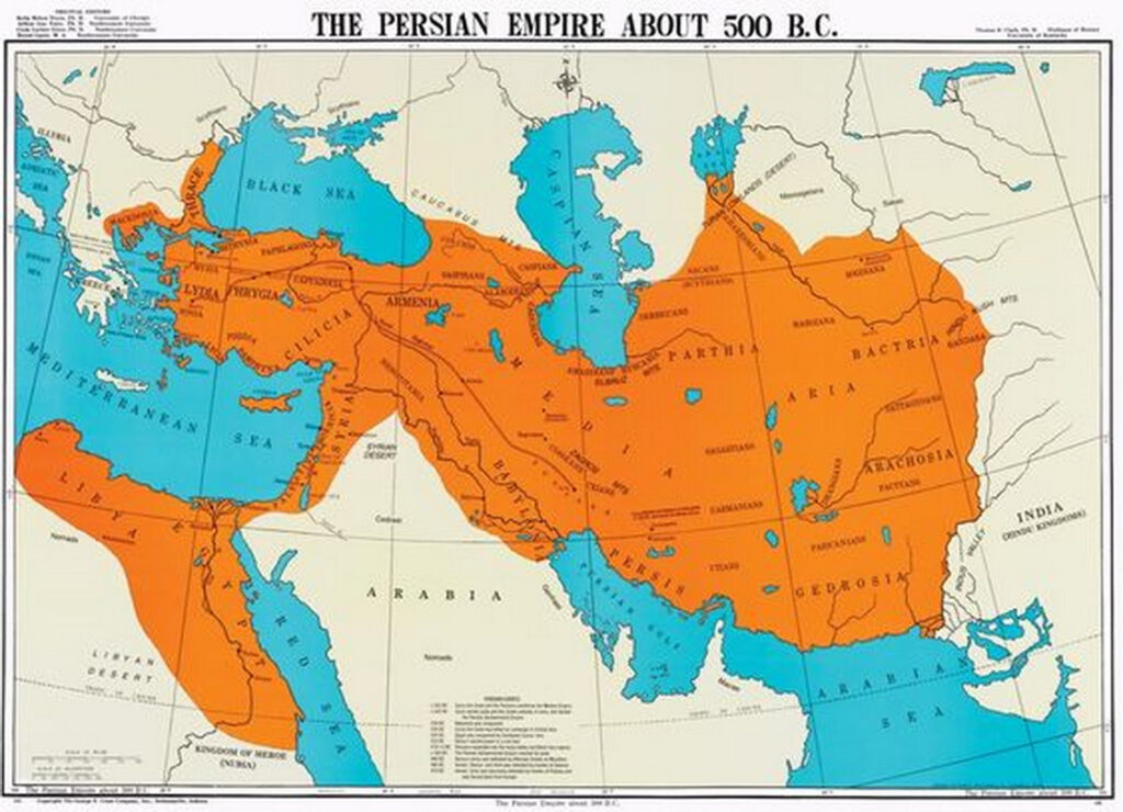 Iran Historical Map
