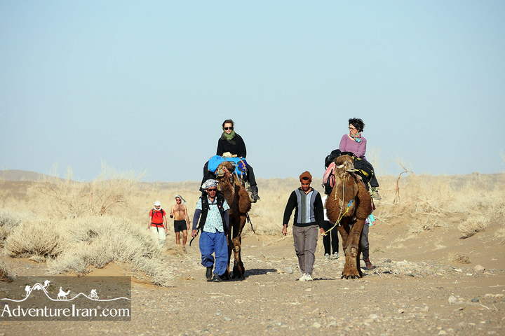 Iran Camel Desert Trekking Tour - Dasht-e Kavir Desert