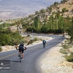 Cycling on te road of iran