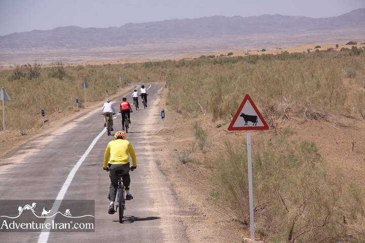 Iran Desert Road cycling Tour