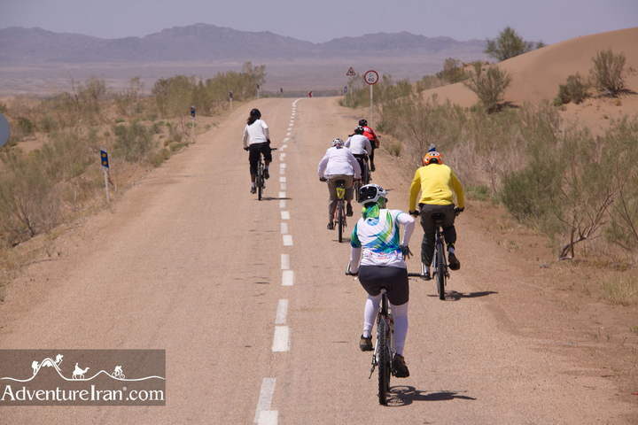 iran Desert cycling tour