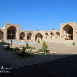 Kuhpa caravanserai hotel view - Esfahan Iran