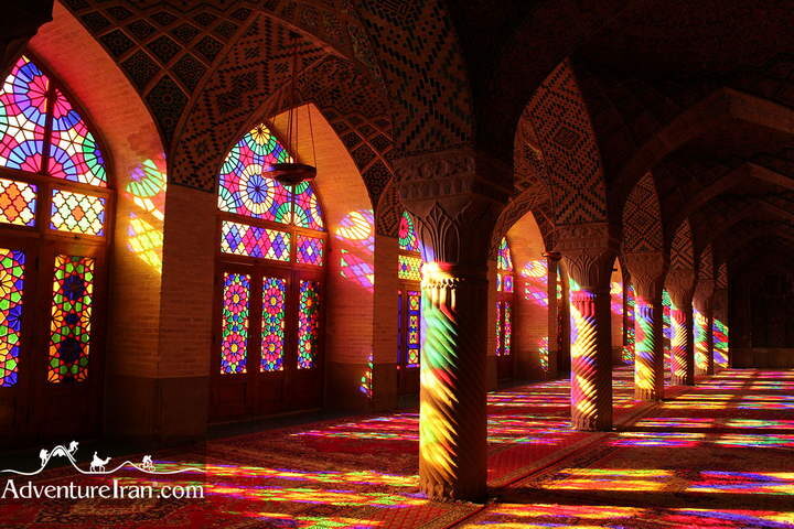 Nasir al-Mulk PINK Mosque - SHIRAZ IRAN