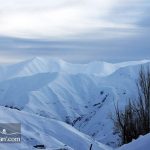 Shemshak Winter landscape -Alborz Ski Region